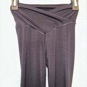 Offline By Aerie high waisted Crossover Flare leggings.